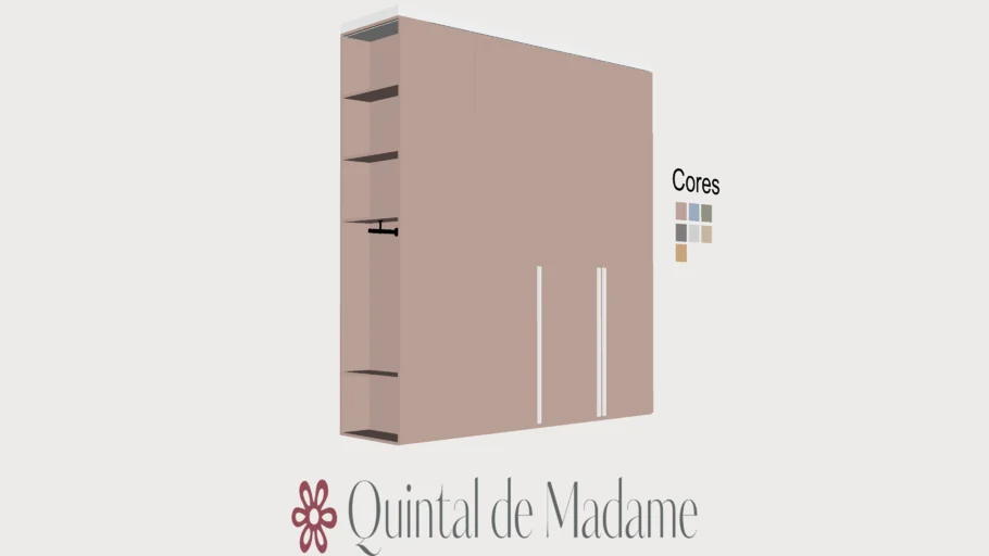 Guarda Roupa Kids I com 3 Portas - QM