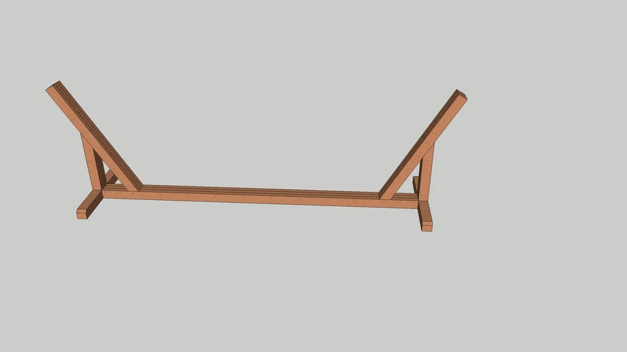 Wooden Hammock Stand