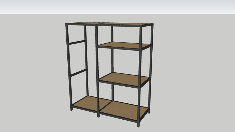 METAL STORAGE RACK