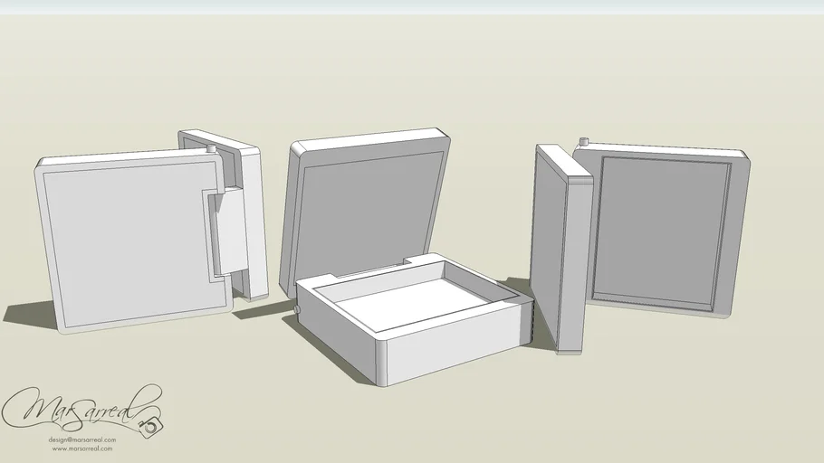 Packaging - Solid Perfume box