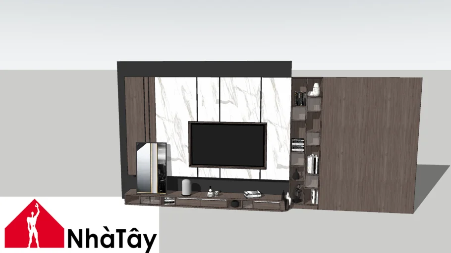 Nhatay-Combo TV-Wallunit Modern (102)