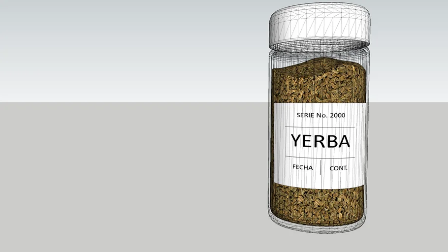 FRASCO YERBA