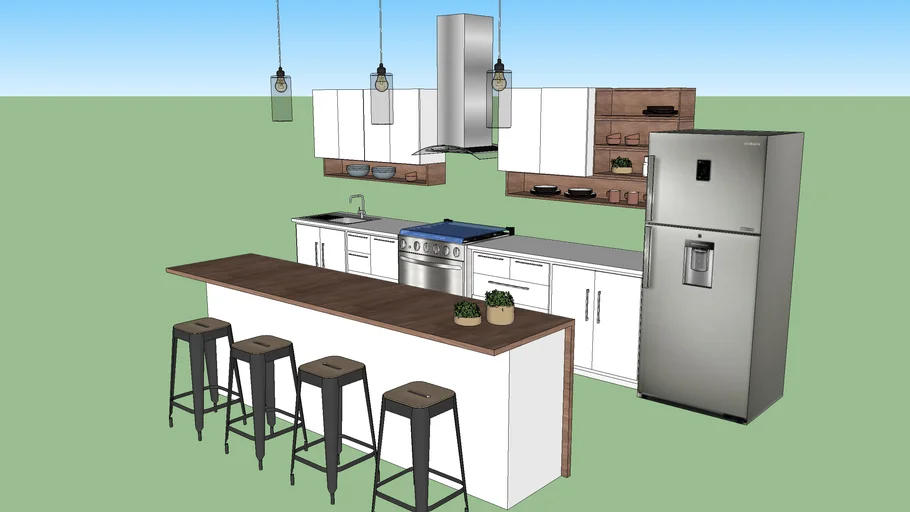 COCINA MODERNA 03 / MODERN KITCHEN
