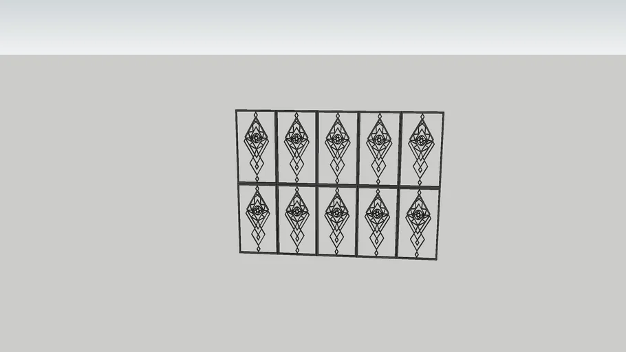 Art Deco Wall Panel