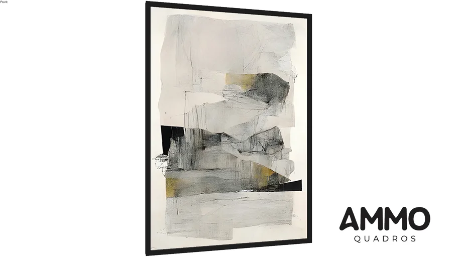 Quadro Abstract Line II - Ammo Quadros