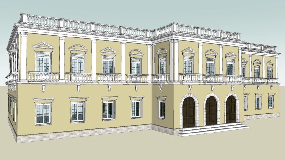 Neoclassical building