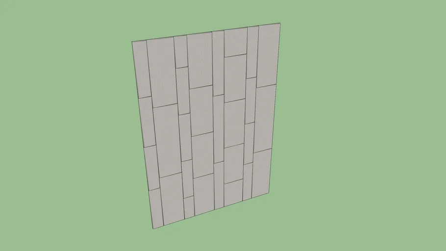 Bedroom With Back Cushion Panel