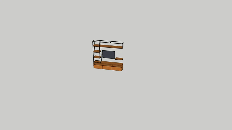rack industrial tv 40 pulgadas