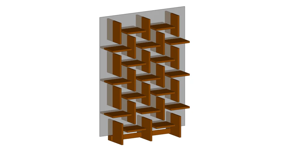 CROSS estante, bookcase, muxarabi