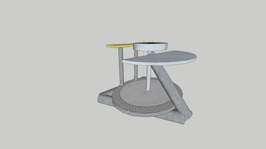Lockerbie Model K kick wheel