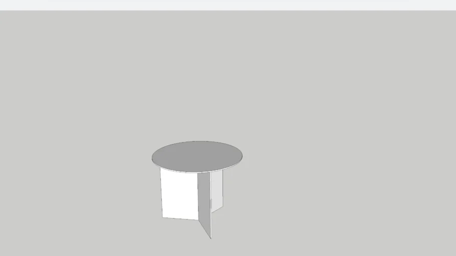 HAY SLIT TABLE ROUND
