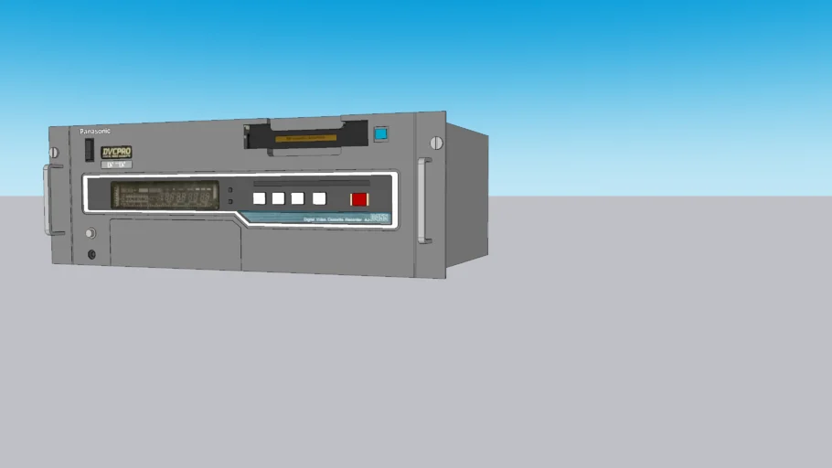 Panasonic - digital VCR - AJ0455 | 3D Warehouse