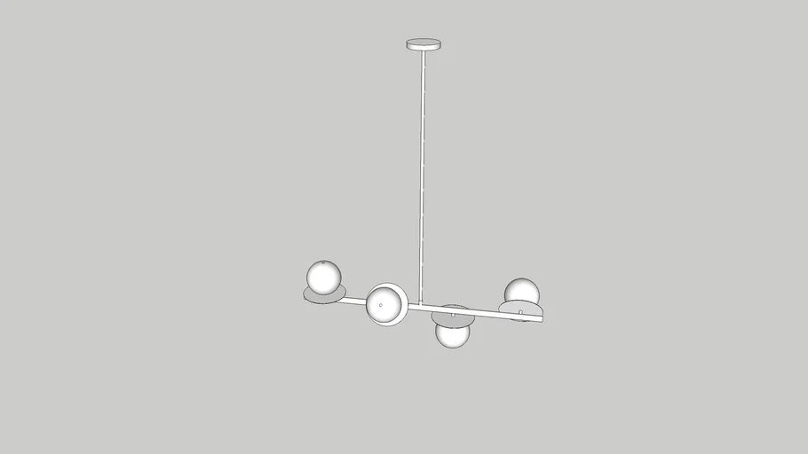 HOUSE OF DOT OPAL DISK CEILING LAMP