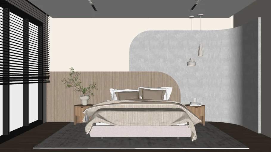 Bedroom Interior Japandi