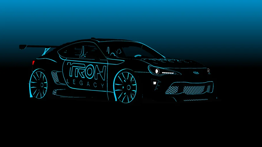 Subaru BRZ Tuning (Tron Legacy Edition)