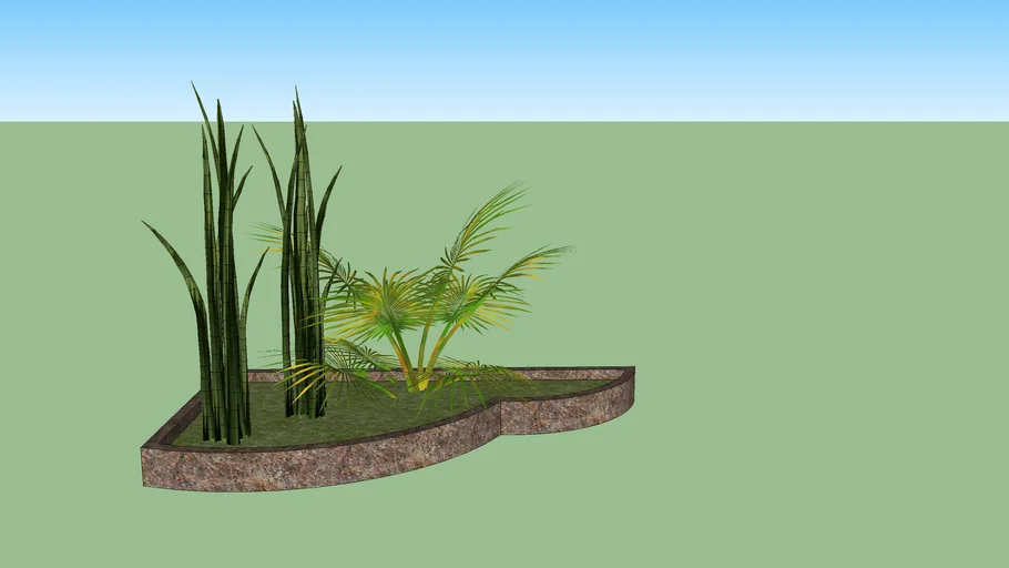 Jardim lateral