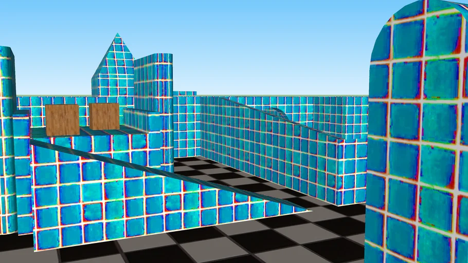 Counter strike 3D Bricks Building