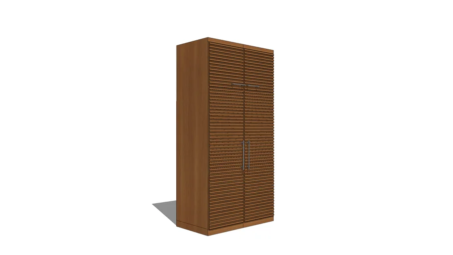 Wardrobe - Lattice door