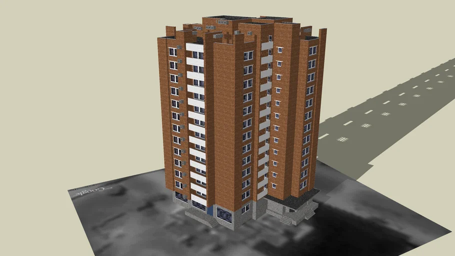 Taikos 107, Klaipėda - dvylikaukštis daugiabutis