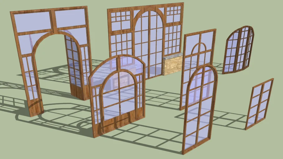 arched doors