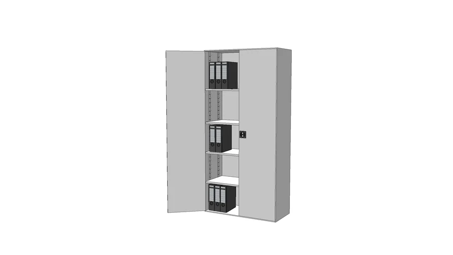 STORAGE PUERTA ABATIBLE 4 BANDEJAS