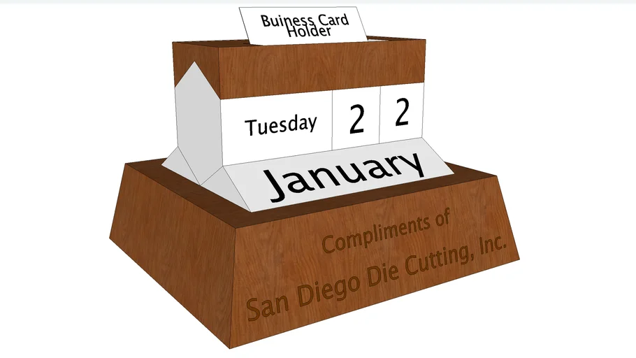Desk Calendar