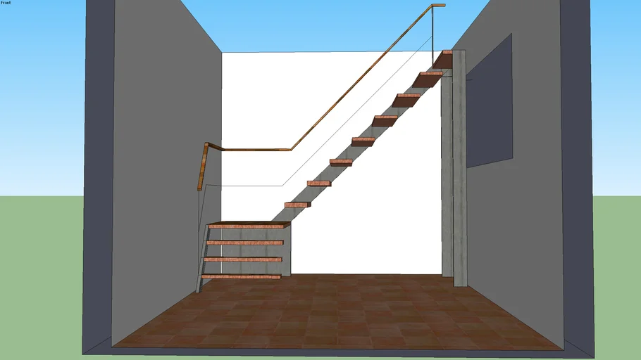 escalera en lavadero
