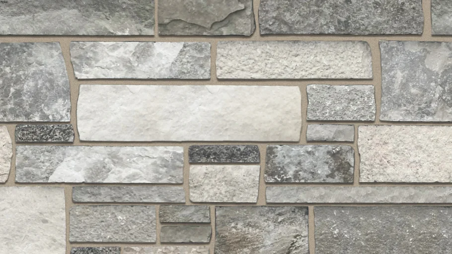 "Fond du Lac Niagara Ledge" (Medium Buff Joint) Seamless Natural Stone Veneer Material