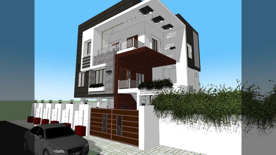 Exterior Design, House, Elevation