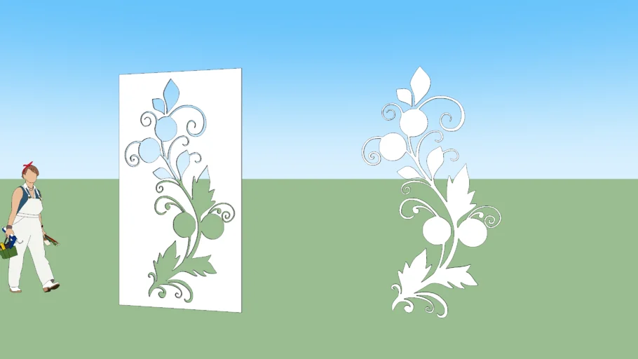 Flower Design CNC