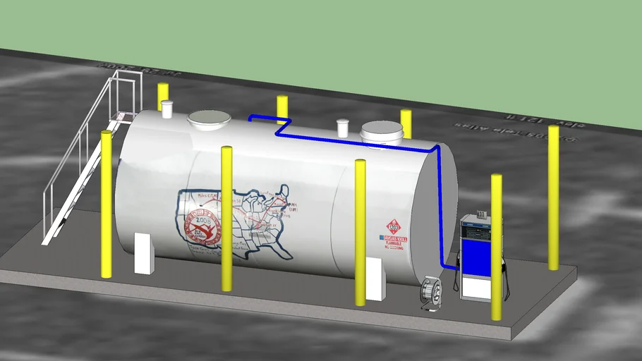Mansfield Municipal Airport Fuel Station