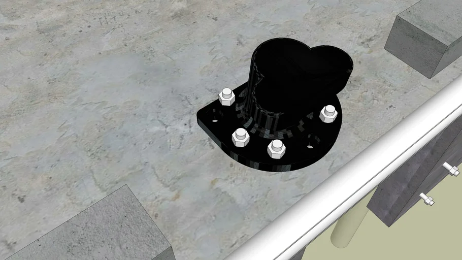 PEMASANGAN KARET FENDER DERMAGA