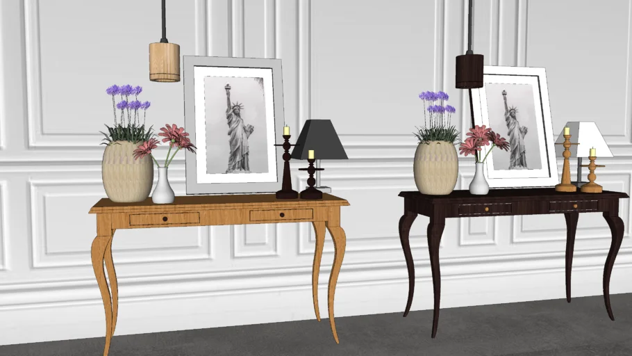 Virtual Staging - Console tables (classic)