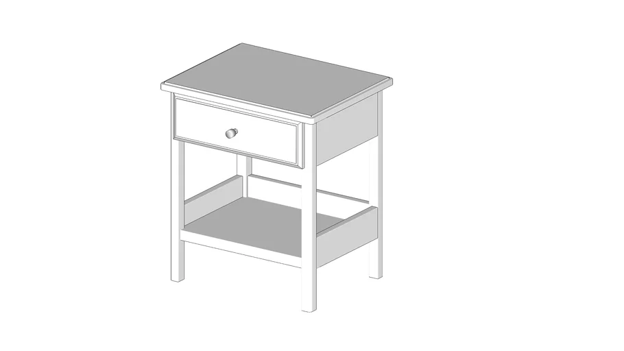 ikea tyssedal nightstand