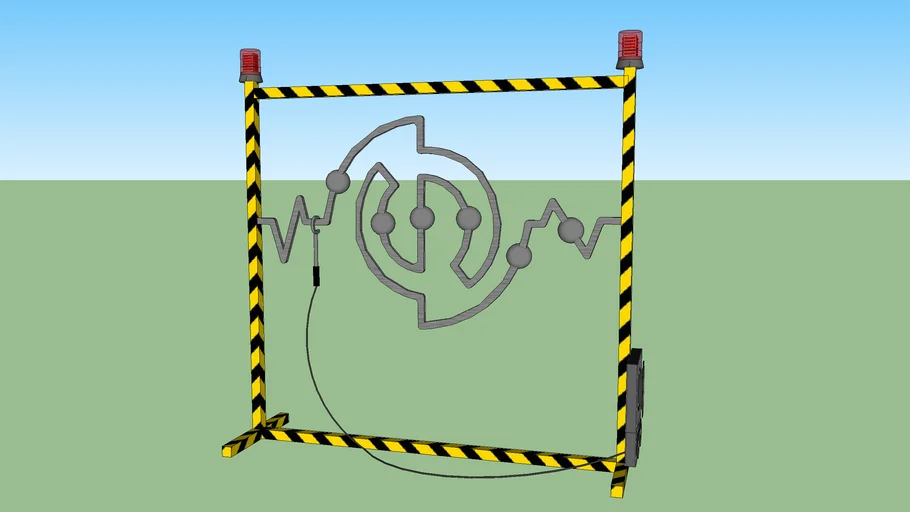 Buzz Wire, Wire loop game