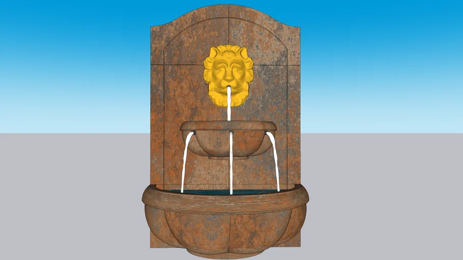 Lion Water Fountain