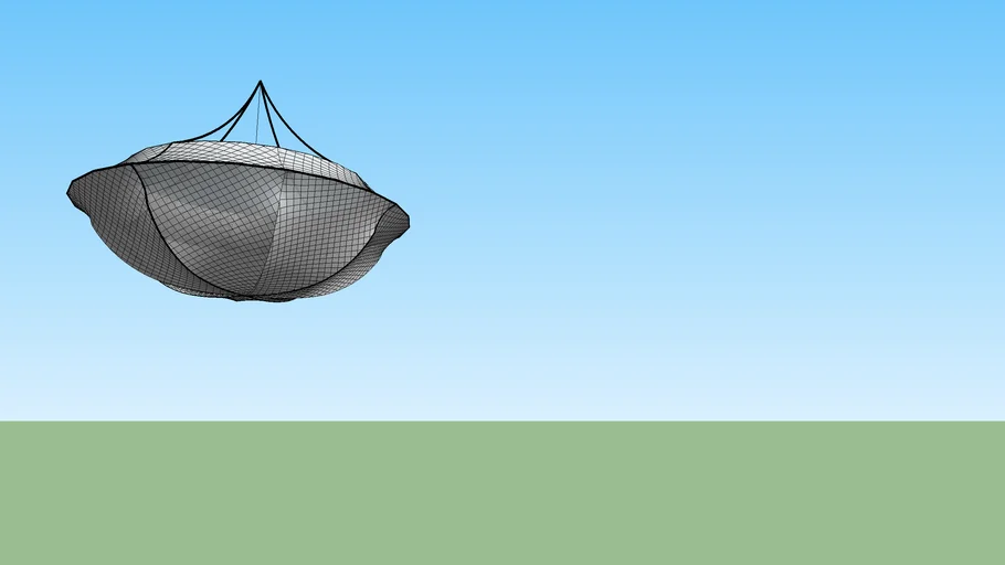 oi soi oi silk umbrella pendant