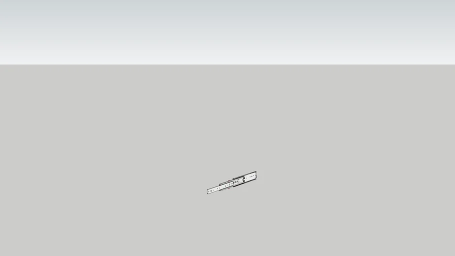 drawer extender rail riel extensor de gaveta