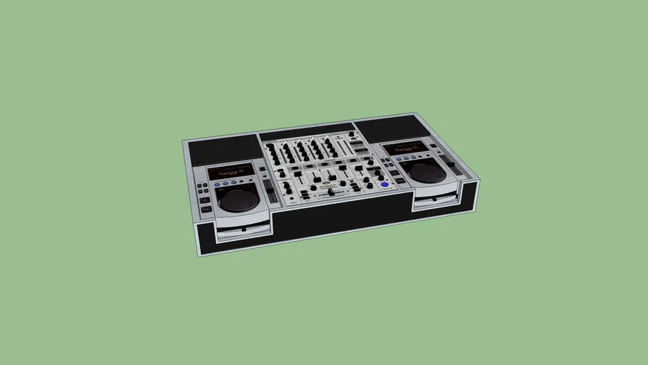 Hardcase DJ  CDJ 100 + DJX 700