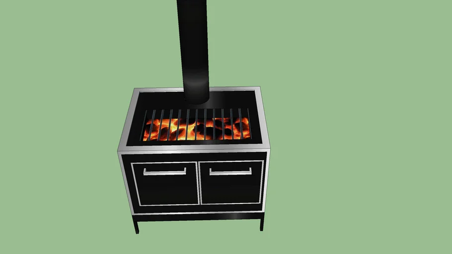 WOOD BURNING STOVE