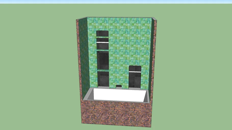 Bathtub Shower Unit