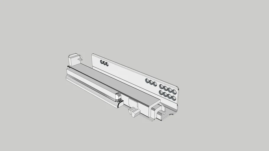 Blum Movento 250 Deep Drawer Runner