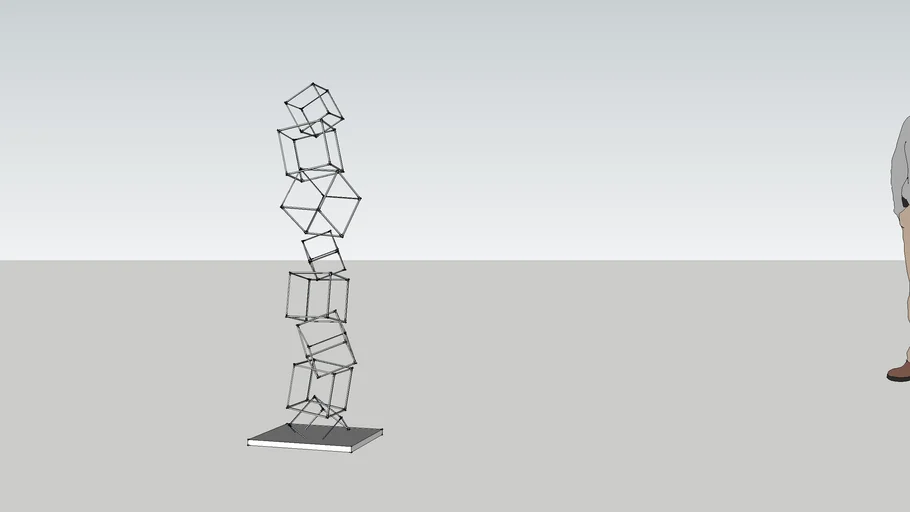Dexter 8 Cube Floor Lamp