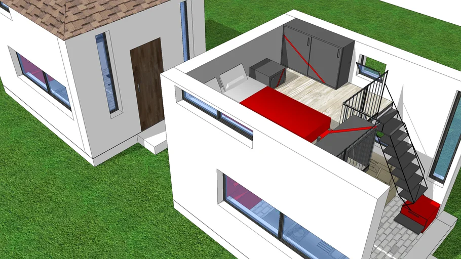 Mini Cube House