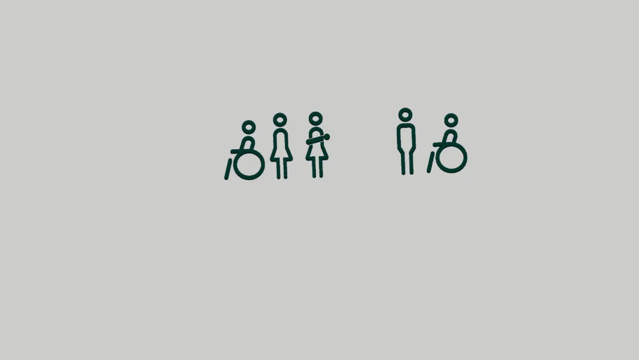 toilet sign orang lidi