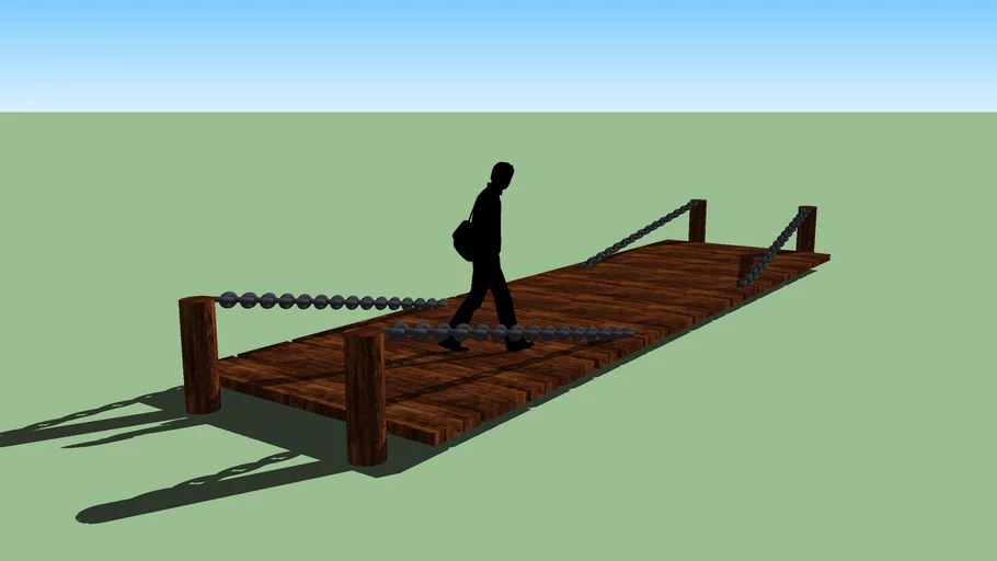 wooden bridge
