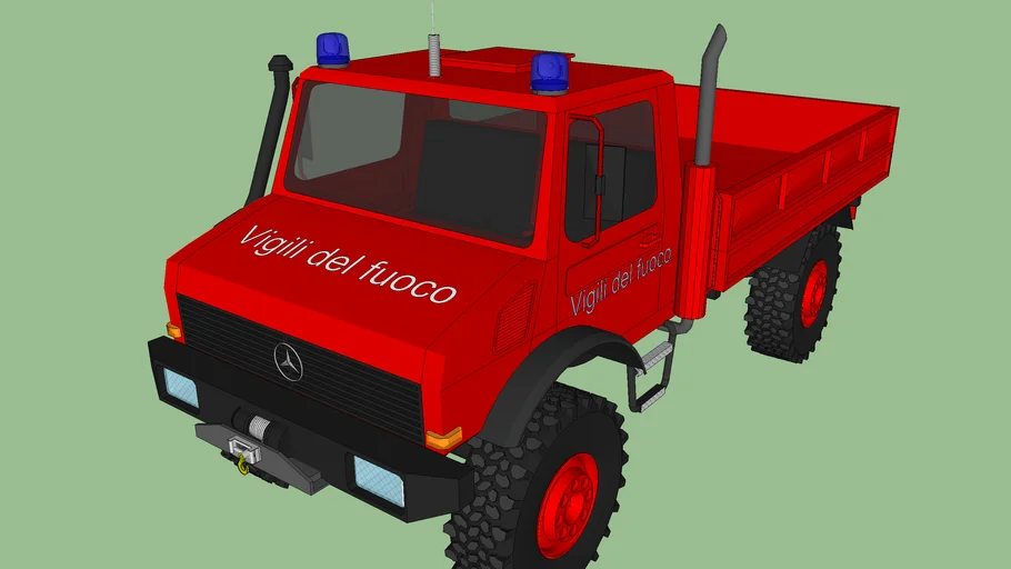 Mercedes Benz Unimog Vigili del fuoco
