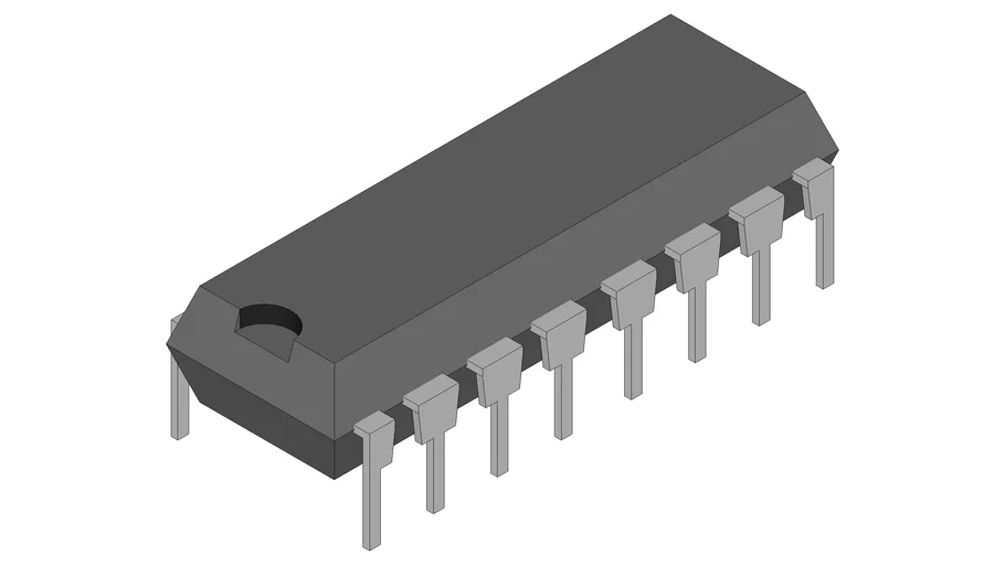 IC-74HC595 (74HC595 Shift Register)