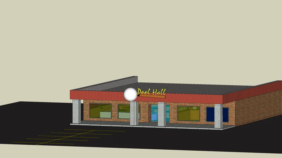 Pool Hall | 3D Warehouse