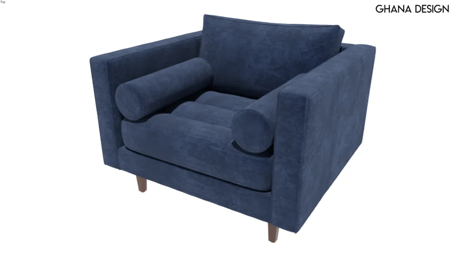 Armchair Bryght Sven Charme Tan